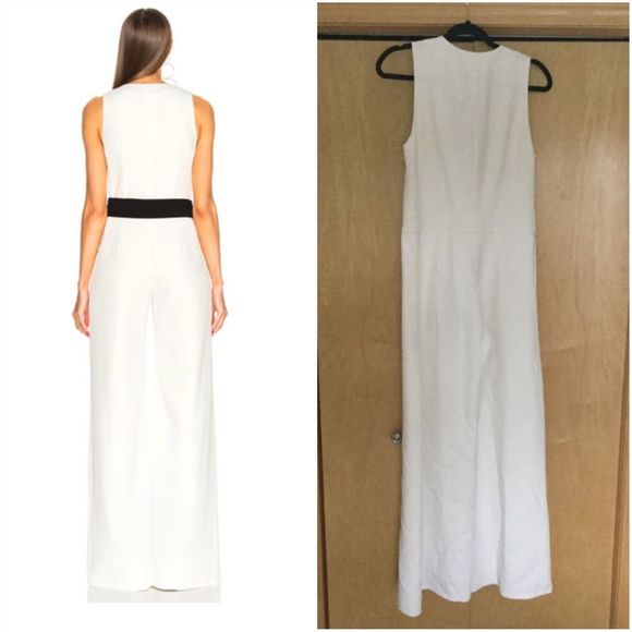 Alexis Moe V-Neck Button-Front Sleeveless Jumpsuit - Picture 8 of 9